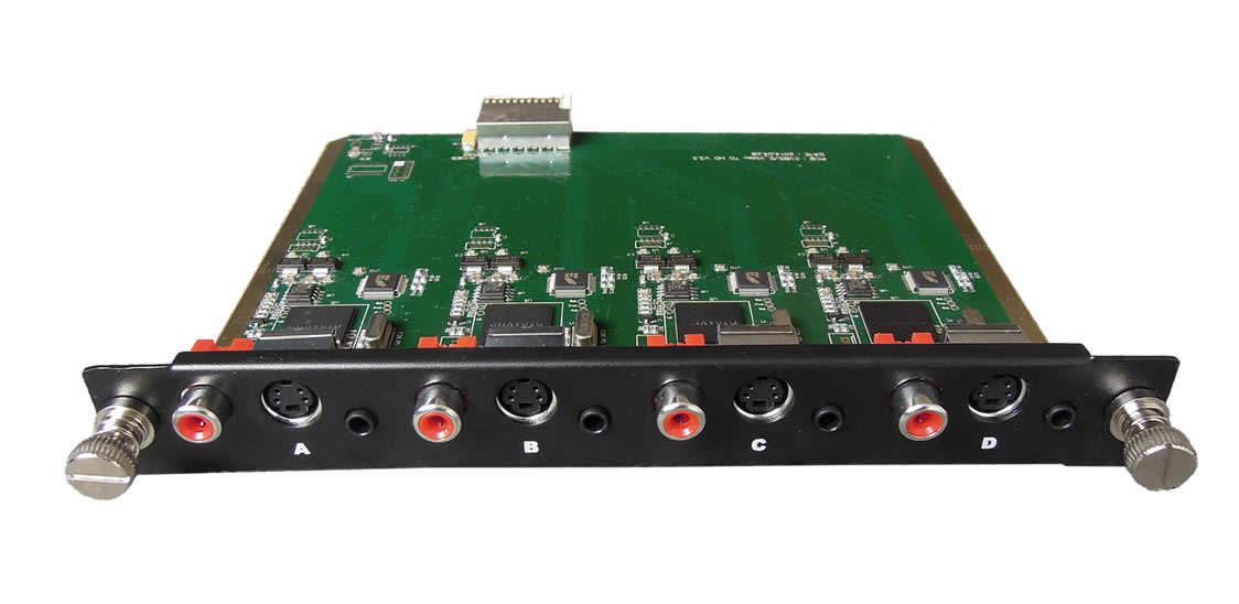 4路AV（CVBS）复合视频输出卡K-4MA4OUT