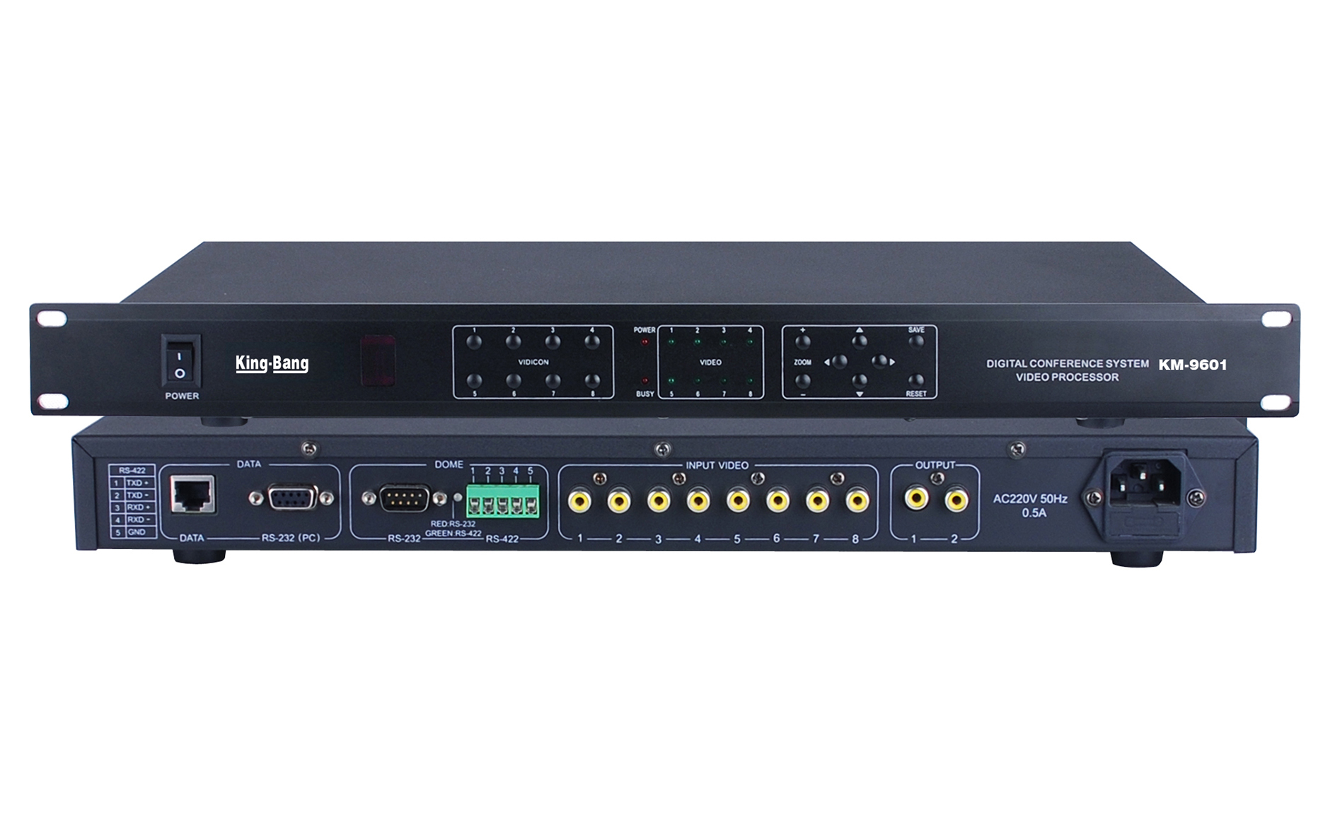 标清视像中央处理器KM-9601