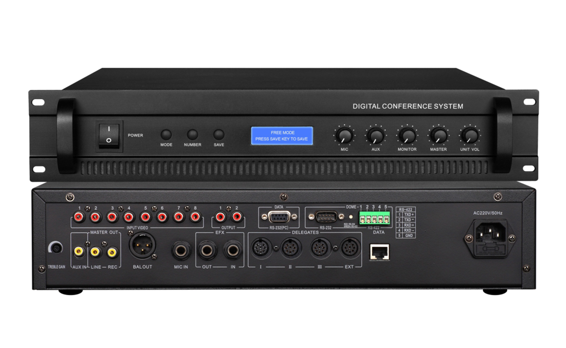 讨论、视像型多功能数字会议机  KM-7100