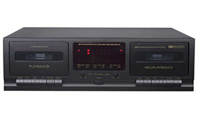 立体声双卡座K-906