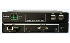 2K坐席接收盒（网口）  K-4MS100R