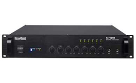 带6分区合并式广播功放系列K-7120B