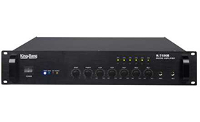 带6分区合并式广播功放系列K-7180B