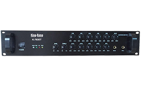 带6分区可调音合并式广播功放系列K-760BT