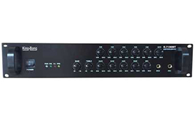 带6分区可调音合并式广播功放系列K-7180BT