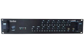带6分区可调音合并式广播功放系列K-7240BT