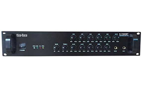 带6分区可调音合并式广播功放系列K-7300BT