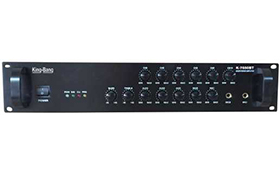 带6分区可调音合并式广播功放系列  K-7650BT