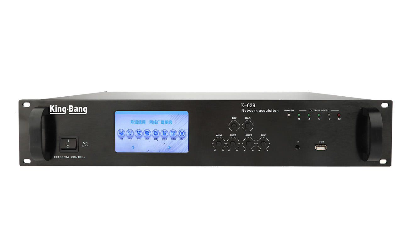 4.3英寸IP网络机架编码器（彩屏版）K-639