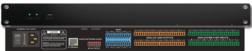 16进16出数字音频处理器  DN1616