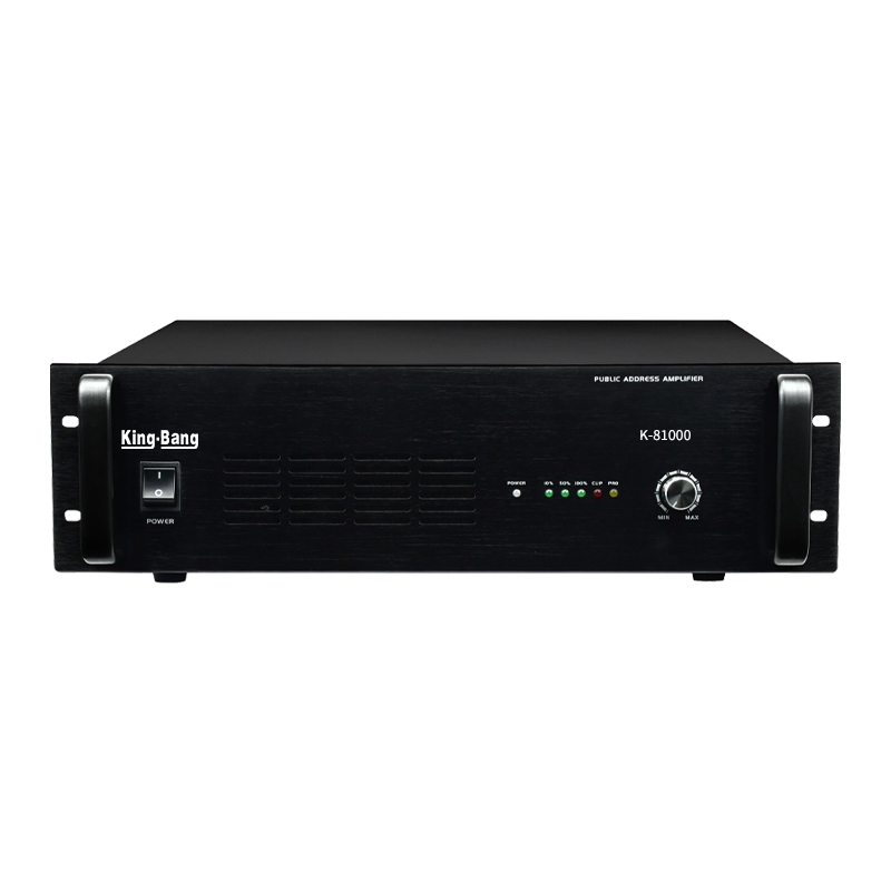 纯后级广播功放  K-81000