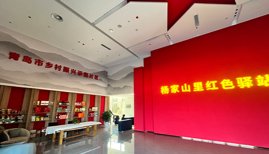 【京邦·会议灯光扩声系统】青岛杨家山里红色驿站